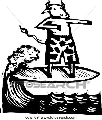 Cow 09 View Large Clip Art Graphic Clip Art - Cow 09. Fotosearch