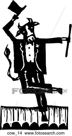 Clipart - Cow 14. Fotosearch