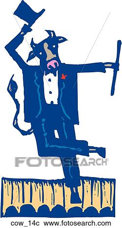 Clipart - Cow 14. Fotosearch