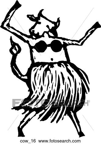 Cow 16 View Large Clip Art Graphic Clip Art - Cow 16. Fotosearch