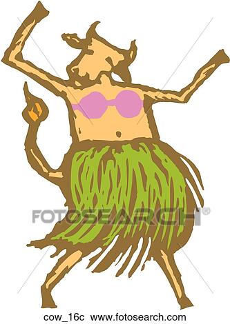 Clipart - Cow 16. Fotosearch