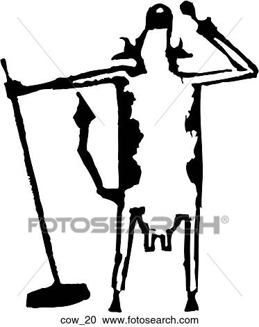 Cow 20 View Large Clip Art Graphic Clipart - Cow 20. Fotosearch