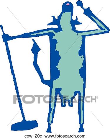 Clipart - Cow 20. Fotosearch