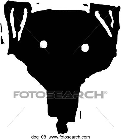 Dog 08 View Large Clip Art Graphic Clip Art - Dog 08. Fotosearch