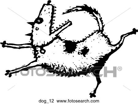 Dog 12 View Large Clip Art Graphic Clipart - Dog 12. Fotosearch