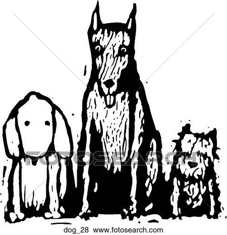 Dog 28 View Large Clip Art Graphic Clip Art - Dog 28. Fotosearch