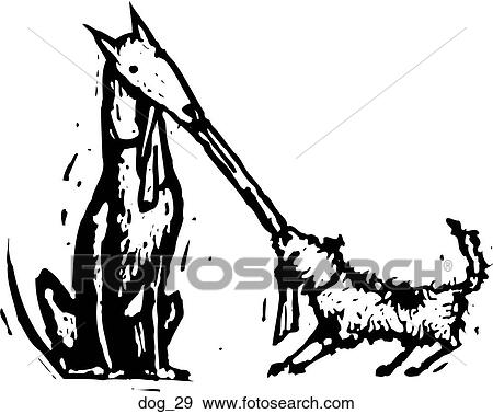 Clip Art - Dog 29. Fotosearch