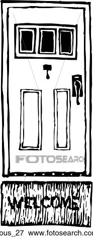 Clip Art - Hous 27. Fotosearch