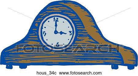 Hous 34 View Large Clip Art Graphic Clipart - Hous 34. Fotosearch