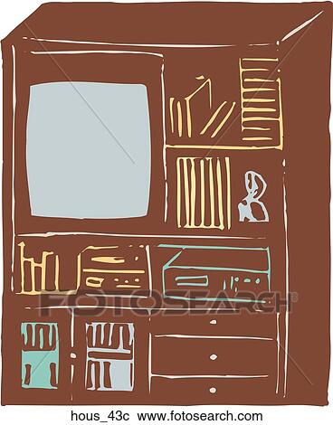 Clipart - Hous 43. Fotosearch