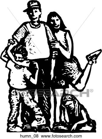Clip Art - Humn 08. Fotosearch