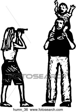 Clip Art - Humn 36. Fotosearch