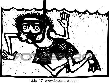 Clip Art - Kids 17. Fotosearch