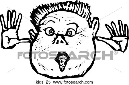 Kids 25 View Large Clip Art Graphic Clipart - Kids 25. Fotosearch