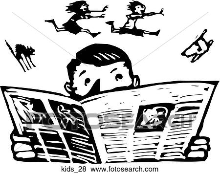Clip Art - Kids 28. Fotosearch