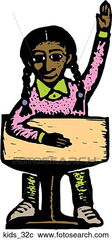Kids 32 View Large Clip Art Graphic Clipart - Kids 32. Fotosearch
