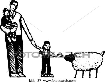 Clip Art - Kids 37. Fotosearch