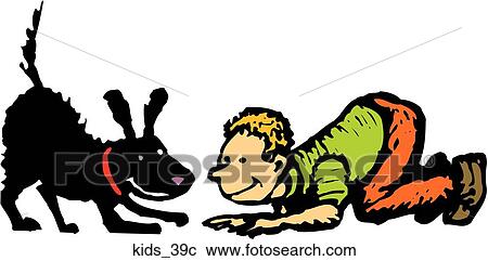 Kids 39 View Large Clip Art Graphic Clipart - Kids 39. Fotosearch