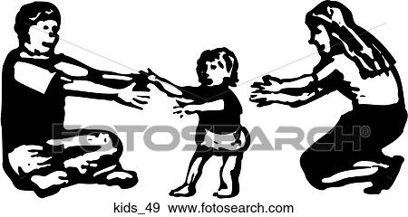 Clip Art - Kids 49. Fotosearch