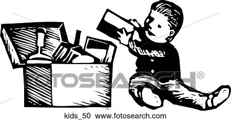Clipart - Kids 50. Fotosearch