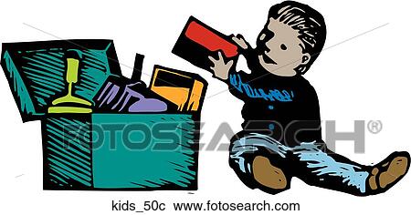 Clipart - Kids 50. Fotosearch