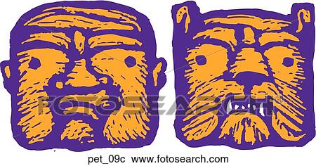Pet 09 View Large Clip Art Graphic Clipart - Pet 09. Fotosearch