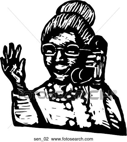 Clipart - Sen 02. Fotosearch
