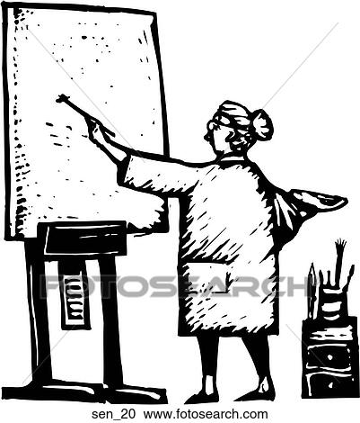 Clipart - Sen 20. Fotosearch