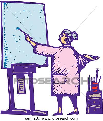 Clipart - Sen 20. Fotosearch