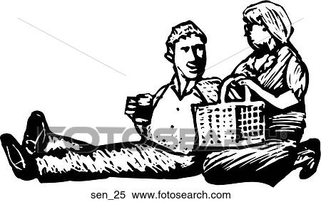 Clipart - Sen 25. Fotosearch