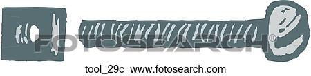 Tool 29 View Large Clip Art Graphic Clipart - Tool 29. Fotosearch