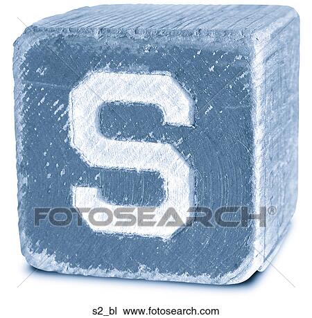 Stock Image - Block Blue S2. Fotosearch