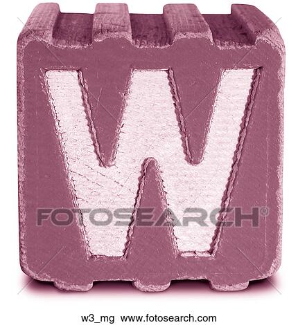 Stock Image - Block Magenta W3. Fotosearch