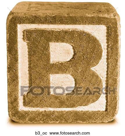 Stock Image - Block Ochre B3. Fotosearch
