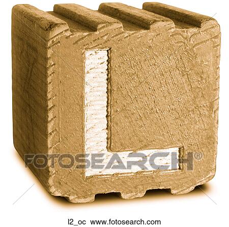 Stock Image - Block Ochre L2. Fotosearch