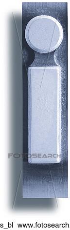 Stock Image - Blue Metal Shadow I. Fotosearch