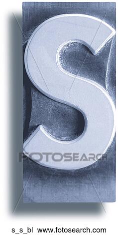 Stock Image - Blue Metal Shadow S. Fotosearch