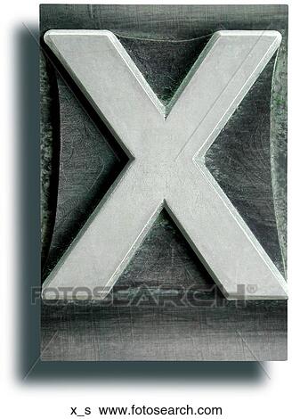 Stock Photograph - Metal Shadow X. Fotosearch
