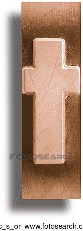 Stock Photography - Orange Metal Shadow t. Fotosearch