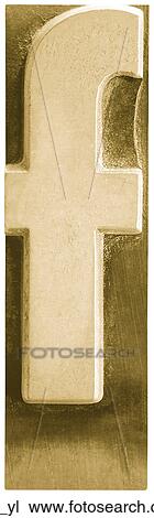 Stock Image - Yellow Metal f. Fotosearch