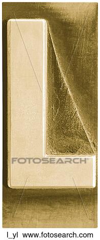 Yellow Metal L View Large Photo Image Stock Image - Yellow Metal L. Fotosearch