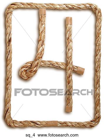 Picture - Square Rope 4. Fotosearch