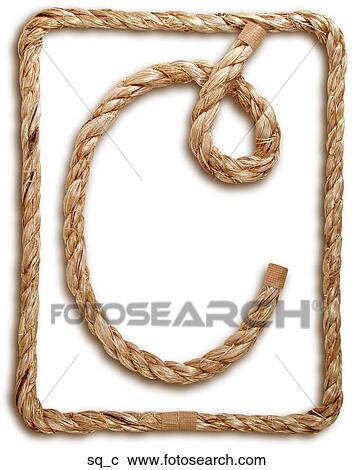 Stock Image - Square Rope C. Fotosearch