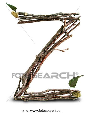 Stock Image - Stick Cast Shadow Z. Fotosearch
