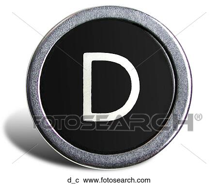 Stock Image - Typewriter Cast D. Fotosearch