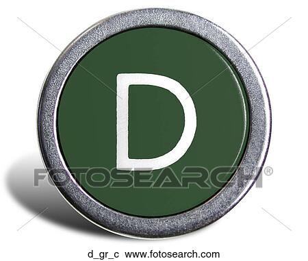 Stock Image - Typewriter Cast Green D. Fotosearch