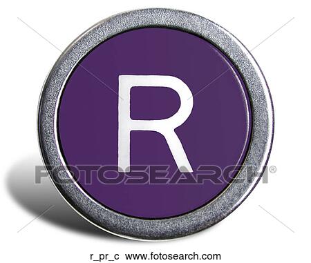 Typewriter Cast Purple R View Large Photo Image Stock Image - Typewriter Cast Purple R. Fotosearch