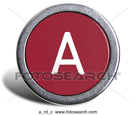 Stock Image - Typewriter Cast Red A. Fotosearch
