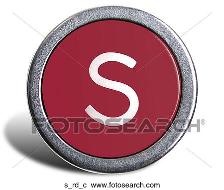 Stock Image - Typewriter Cast Red S. Fotosearch