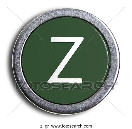 Stock Photography - Typewriter Green Z. Fotosearch